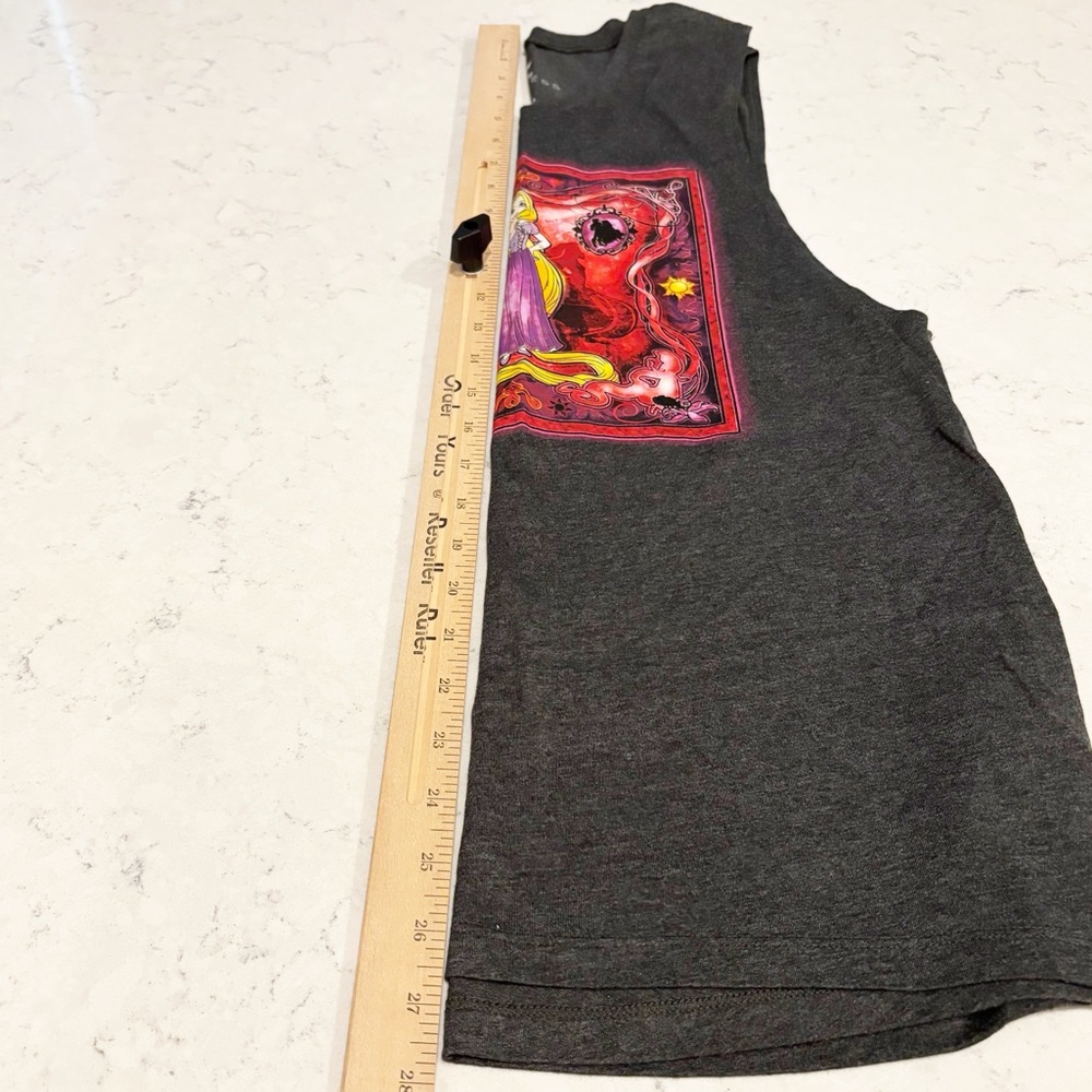 Disney Princess Sleeveless‎ Girls Size XL Rapunzel Tank Top Tee - Picture 8 of 9